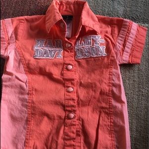 12 month Harley shirt